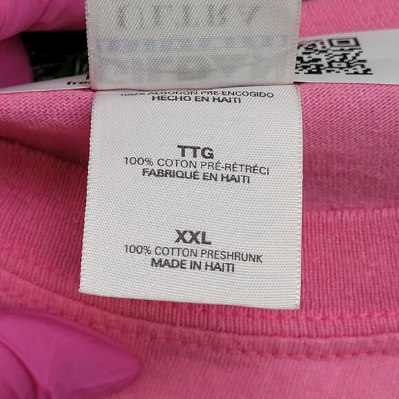 Vintage Y2K Loser Emoji Shirt 2XL 26x30 Pink - Picture 6 of 14